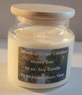 Honey Bee Soy Candle – Sweet Honey & Wildflower Scent – Warm Cozy Home Candle