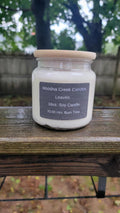Leaves Soy Candle – Green Leaves, Pine & Spiced Fruit Scent – Warm Earthy Fall Aroma