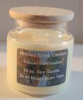 Toasted Marshmallow Candle – Sweet Gourmand Soy Candle – Cozy Campfire Scent – Gift for Her