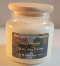 Baby Powder Candle – Clean Fresh Soy Candle – Soft Powder Aroma